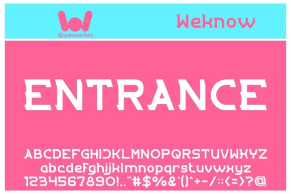 Choosing Entrance: A Font Designed for Editorial Impact