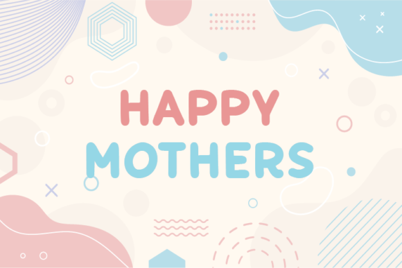 Choosing Happy Mothers: A Font for Thoughtful Editorial Moods