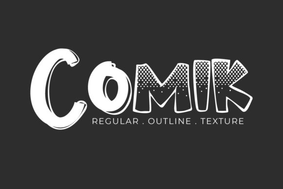 Comik: A Font for Creating Editorial Character