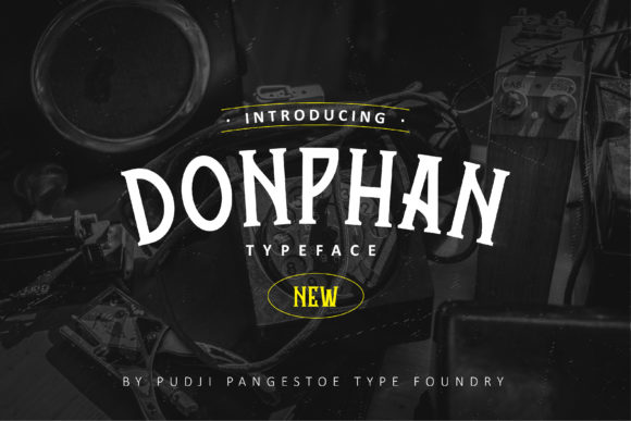 Donphan: A Display Font Built for Marketing Momentum