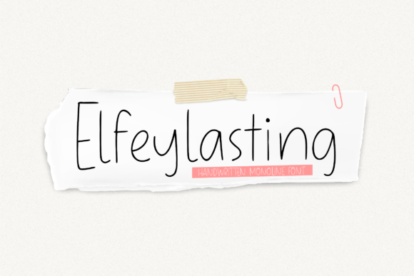 Elfeylasting: A Dynamic Handwritten Font for Digital Marketing