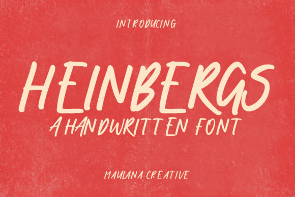 Exploring Heinbergs: A Display Font for Editorial Mood