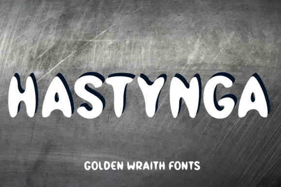Hastynga: The Bold Display Font for Your Brand's Signature Look