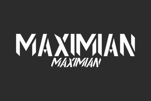 Maximian: A Bold Display Font for Modern Web Design