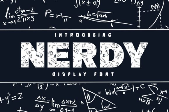 Nerdy Font: The Bold Typeface for Modern Marketing Campaigns