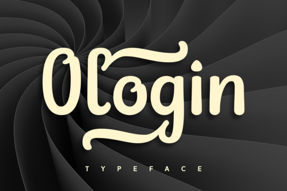 Ologin: The Vintage Display Font for Crafters and Product Creators