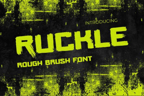 Ruckle: The Bold Display Font Built for Modern Marketers