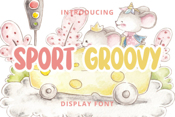 Sport Groovy: A Display Font with Vintage Playfulness