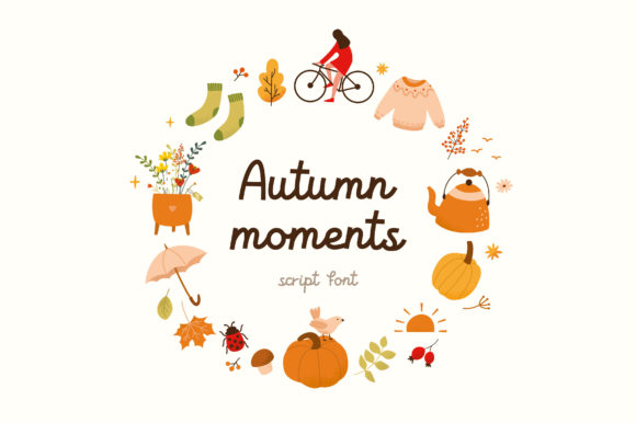 The Autumn Moments Font Is a Creative Designer's Dream