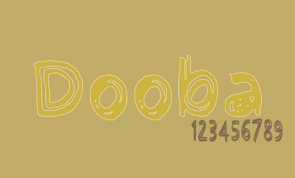 The Dooba Typeface: A Simple Font for Consistent Business Branding