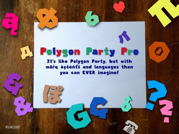 Using Polygon Party: A Campaign Font That Commands Attention