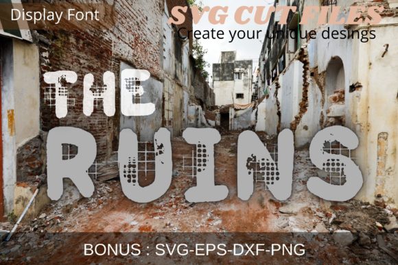 Using The Ruins Font for Campaigns That Need a Creepy Edge