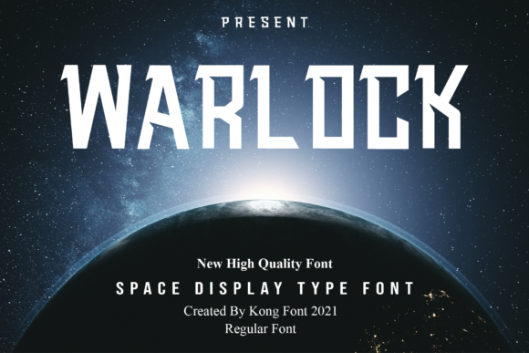 Warlock Font: A Bold Typeface for Unmissable Campaign Visuals