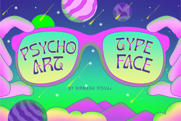 Why Psychoart Is a Must-Try Retro Display Typeface